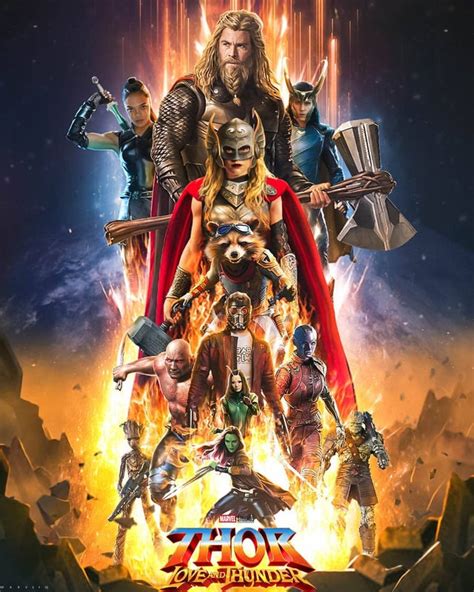 Thor love and thunder bollyflix  The God of Thunder teams up with King Valkyrie, Korg and ex-girlfriend-turned-Mighty-Thor Jane Foster to take on a galactic killer known as Gorr the God Butcher